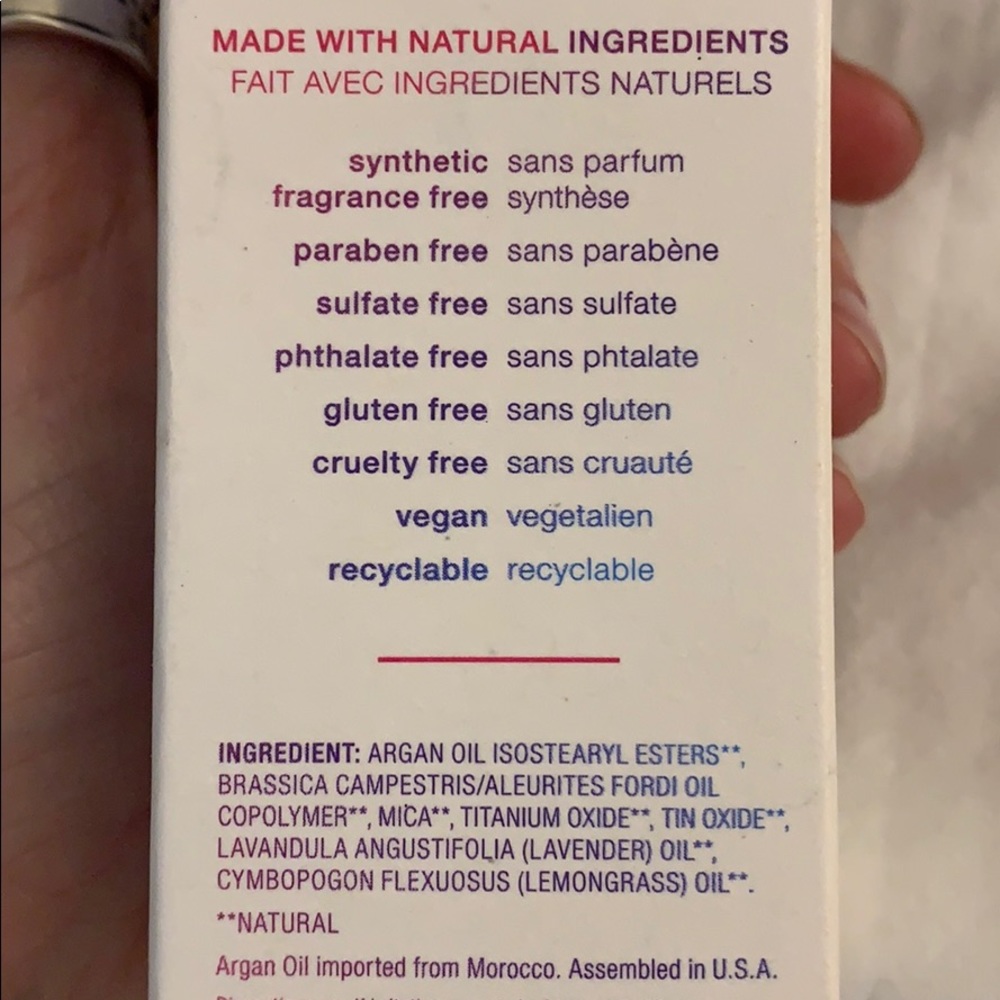 Josie Maran 1.7 floz Argan Oil Moonstone Drops NWT - Picture 5 of 6
